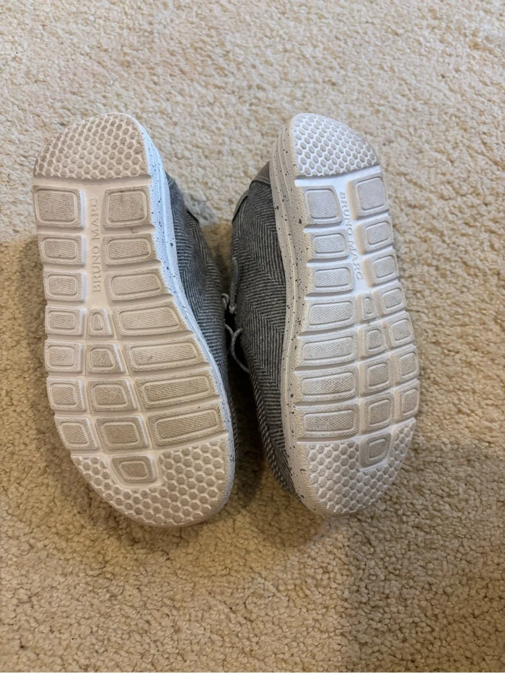 Kids' Gray Fleece-Lined Dress Shoes — Slip-On Comfort